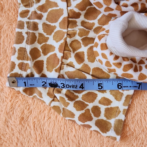Baby leopard skirt and booties, sz 6-18 months - Picture 10 of 11